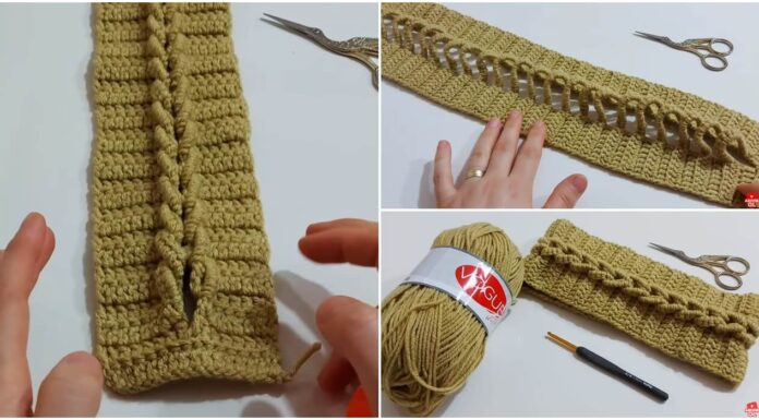 Easy Crochet Braided Headband / Crochet Headband Tutorial page png