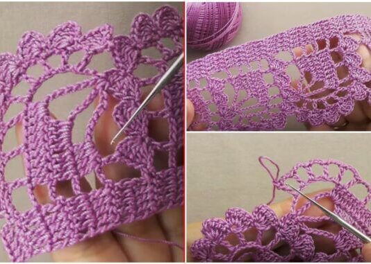 Super easy crochet lace pattern for beginners page 7 696x381 optimized