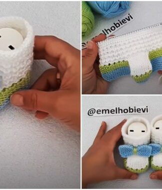 Baby Knitting Booties Pattern You’ll Love page 13 696x381 optimized