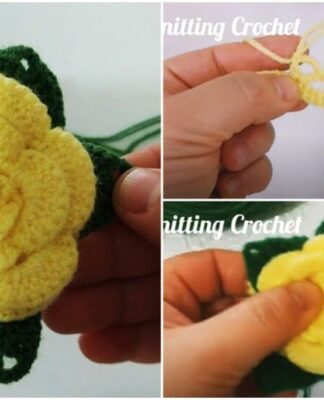 Wonderful Rose Knitting Pattern You’ll Love