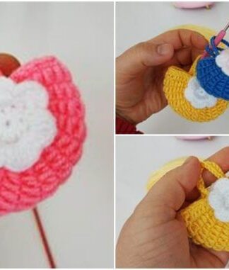 Try making a very enjoyable crocheted mini bag keychain.