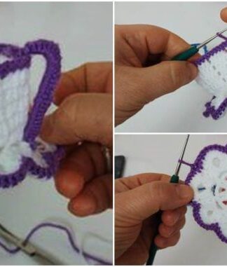 Decorative Crochet Knitting: KNITTING CUP SET