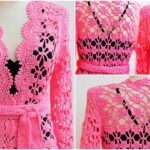 How to Crochet a Beautiful Pink Jacket? page 14 optimized