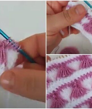 Gorgeous Tunisian Baby Blanket