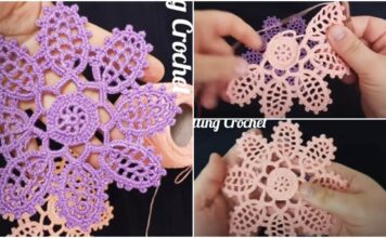 Perfect! Learn How to Make a Very Easy Crochet Flower page 2 optimized 1
