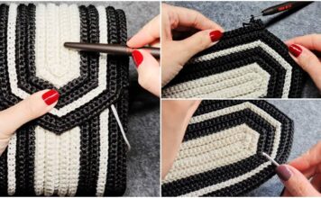 Easy Crochet Bag for Beginners | Handmade Crochet Tutorial page png
