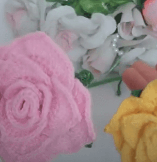 How To Make Crochet Amigurumi Beautiful Rose Flower