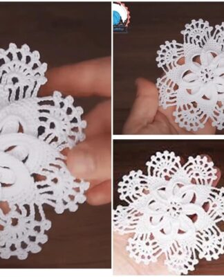 Crocheted Round Lace Making/Very Easy Magnificent Crochet