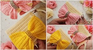 Crochet Bow Mini Bag Pattern