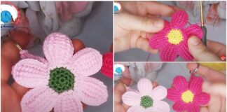 Creating a crochet flower keychain using the Tunisian stitch can be a fun and rewarding project! Here's a simple guide to help you make a Tunisian stitch flower keychain. Tunisian crochet combines elements of crochet and knitting to create a unique texture.