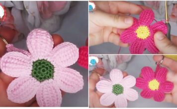 Creating a crochet flower keychain using the Tunisian stitch can be a fun and rewarding project! Here's a simple guide to help you make a Tunisian stitch flower keychain. Tunisian crochet combines elements of crochet and knitting to create a unique texture.