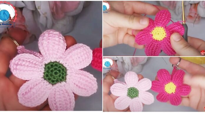 Creating a crochet flower keychain using the Tunisian stitch can be a fun and rewarding project! Here's a simple guide to help you make a Tunisian stitch flower keychain. Tunisian crochet combines elements of crochet and knitting to create a unique texture.