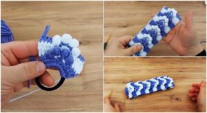 crochet headband bandana