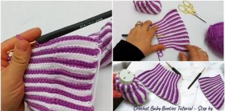 Crochet Baby Booties Tutorial – Step by Step for Beginners